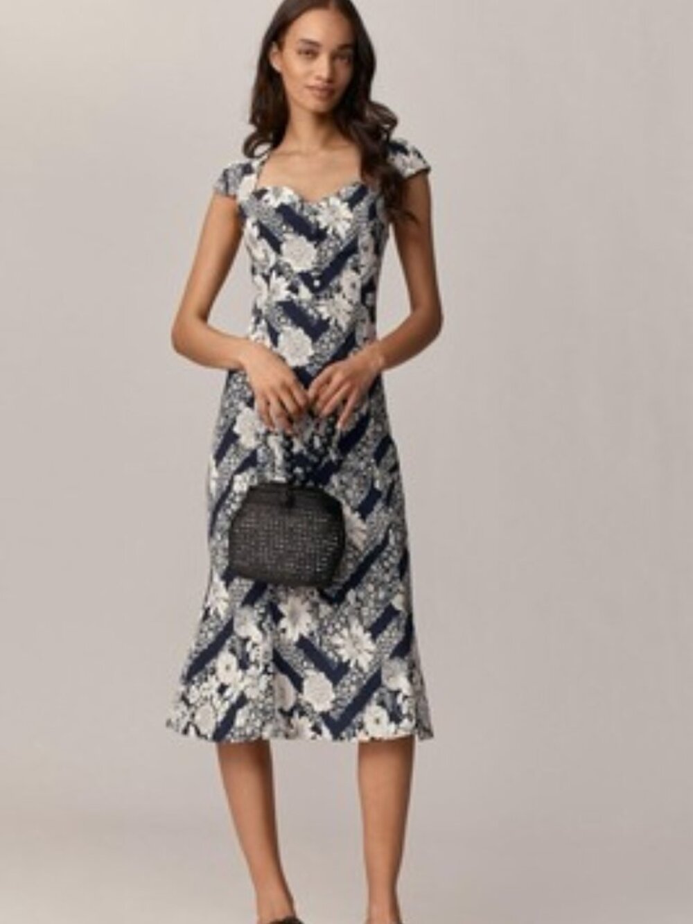 Anthropologie Cecily Fit & Flare Sweetheart Dress by Maeve